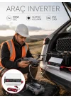 Mey İthalat® Araçtan Ev Tipi Priz 500W Kullanımı İnvertör