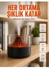 Mey İthalat® Aromaterapi Difüzörlü Sessiz Çalışan Hava Nemlendirici