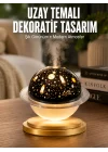 Mey İthalat® Aromaterapi Hava Nemlendirici Gece Lambası Uzay Model Satürn Oda Kokusu