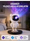 Mey İthalat® Astronot Projeksiyon Lambası Bluetooth Müzikli ve Uzaktan Kumandalı