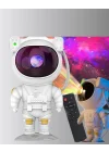 Mey İthalat® Astronot Şekilli Galaxy Projeksiyon Lambası Nebula Efektli Dekoratif Lamba