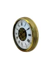 Mey İthalat® Aurelius Gold 60 Cm Çarklı Duvar Saati