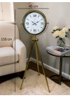 Mey İthalat® Aurora Gold Ayaklı Tripod Saat