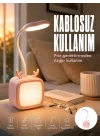 Mey İthalat® Ayarlanabilir LED Masa Lambası Şarjlı Modern Aydınlatma