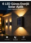 Mey İthalat® Bahçe Aydınlatması Solar Güneş Enerjili Dekoratik Led Işıklı Lamba