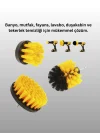 Mey İthalat® Banyo ve Mutfak İçin Matkap Ucu Temizlik Fırçası 3’lü Set