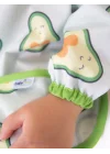 Mey İthalat®  Baskılı BLW Kollu Önlük 784 Avokado