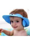 Mey İthalat® BEBEK BANYO ŞAPKASI DÜĞMELI KULAKLIKLI
