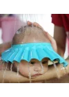 Mey İthalat® Bebek Banyo Şapkası Mavi