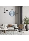 Mey İthalat® Beyaz 36 Cm Standart Duvar Saati