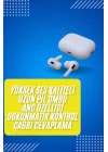 Mey İthalat® Beyaz Android ve İOS Uyumlu Yüksek Performanslı Uzun Pil Ömrü Yeni Nesil