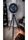 Mey İthalat® Black Aura Tripod Ayaklı Saat