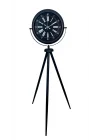 Mey İthalat® Black Aura Tripod Ayaklı Saat