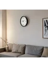 Mey İthalat® Black Classic 36 Cm Duvar Saati