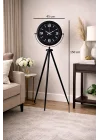 Mey İthalat® Black Legacy Tripod Ayaklı Saat