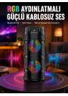 Mey İthalat® Bluetooth 5.0 Destekli Yüksek Ses Kaliteli Hoparlör Yeni Nesil