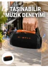 Mey İthalat® Bluetooth 5.1 Kablosuz Hoparlör Derin Bas RGB Işıklı Yeni Nesil