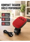 Mey İthalat® Bluetooth 5.1 Kablosuz Hoparlör – Güçlü Bas, FM Radyo ve Çoklu Giriş Destekli