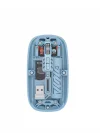 Mey İthalat® Bluetooth 5.2 Destekli Mavi Pilli Kablosuz Mouse Yeni Nesil