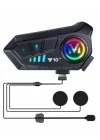 Mey İthalat® Bluetooth 5.3 Kask İçi Intercom Kulaklık 1000 m Mesafe 1000 mAh