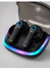 Mey İthalat® Bluetooth 5.4 Kablosuz KulaklıkQuad ENC Mikrofonlu TWS Kulaklık