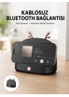 Mey İthalat® Bluetooth Hoparlör Uzun Pil Ömrü Yüksek Ses Kaliteli Kablosuz Telefon Tutma