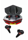 Mey İthalat® Bluetooth Kulaklık HD Ses Kaliteli Işıklı Metal Kasa Ios Android Uyumlu Mikrofonlu Yeni Nesil
