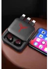 Mey İthalat® Bluetooth Kulaklık Powerbank Özelliği Yüksek Ses Kaliteli TWS Kulaklık