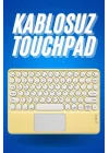 Mey İthalat® Bluetooth Touchpad Klavye Ultra İnce Taşınabilir Q Klavye Yeni Nesil