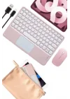 Mey İthalat® Bluetooth Touchpad Klavye Ultra İnce Taşınabilir Q Klavye Yeni Nesil