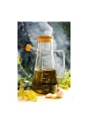 Mey İthalat® Borosilikat Cam 900 ml. Yağdanlık