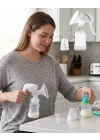 Mey İthalat® BPA İçermez Manuel Anne Sütü Pompası Biberon Başlıklı Ergonomik
