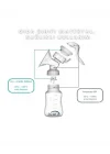 Mey İthalat® BPA İçermez Manuel Anne Sütü Pompası Biberon Başlıklı Ergonomik