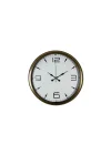 Mey İthalat® Bronze 40 Cm Metal Eskitme Duvar Saati
