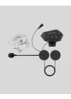 Mey İthalat® BT22 Kablosuz Kask Kulaklığı – Bluetooth 5.0, Intercom, Su Geçirmez ve Uzun Ömürlü Batarya Yeni Nesil
