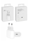 Mey İthalat®  CA-11 20W Type-C Şarj Adaptörü - Beyaz