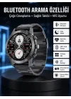 Mey İthalat® Çağrı Cevaplama Sesli Asistan Çoklu Dil Desteği 5.0 Bluetooth Akıllı Saat