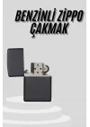 Mey İthalat® Çakmak Parlak Siyah Doldurulabilir Hedyelik Eşya Yeni Nesil