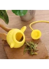Mey İthalat® Çaydanlık Tasarımlı Çay Demleme Süzgeci