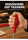 Mey İthalat® Çelik 7li Tornavida Seti Ergonomik Sap Profesyonel Kullanım