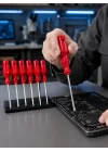 Mey İthalat® Çelik 7li Tornavida Seti Ergonomik Sap Profesyonel Kullanım