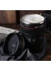 Mey İthalat® Çelik Objektif Lens Tasarımlı Kupa Bardak