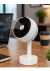 Mey İthalat® Cep Boy Hafif Tasarımlı Güçlü Pervaneli Mini Fan