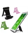 Mey İthalat®  Cep Tefonu Tablet Standı Mini Masaüstü Telefon Tutucu Aparat