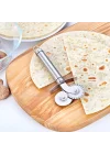 Mey İthalat® Çift Başlıklı Pizza Hamur Bıçağı