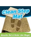 Mey İthalat® Clean Step Mat Yıkanabilir Mikrofiber Kir Toz Emici Iç-dış Ortam Paspas