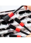 Mey İthalat® CM-235 Araba Temizlik Detay Fırçası 5li Set