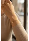 Mey İthalat® CM Gold Renk Lazer Kesim 65 mm Bilezik