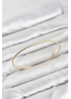 Mey İthalat® CM Gold Renk Simli Model 65 mm Bilezik