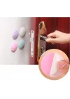 Mey İthalat® Çok Amaçlı Silikon Kapı Duvar Koruyucu Tampon 4lü Paket